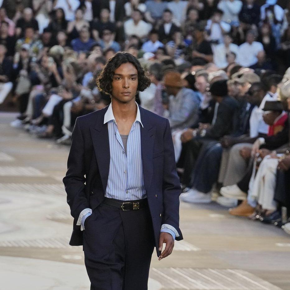 Pharrell Williams brings India and Beyoncé to Louis Vuitton’s Pompidou runway